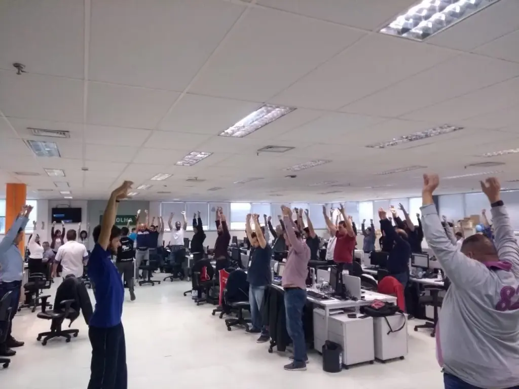 ginástica laboral