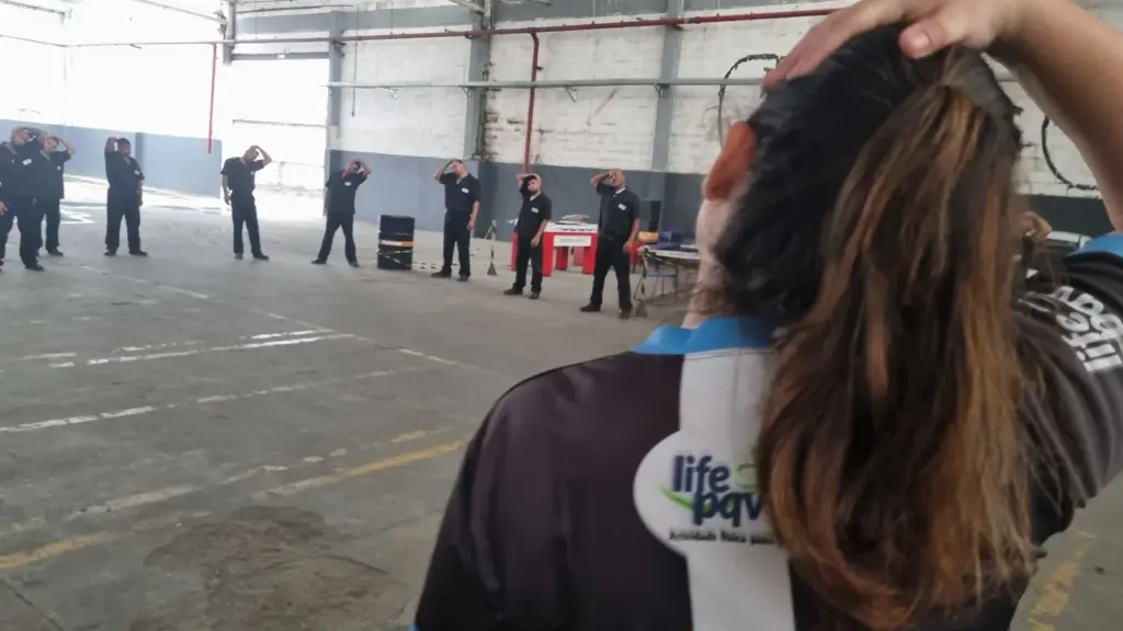 ginástica laboral para fábricas